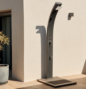 Poolstar SPRING Solardusche 30 Liter Anthrazit